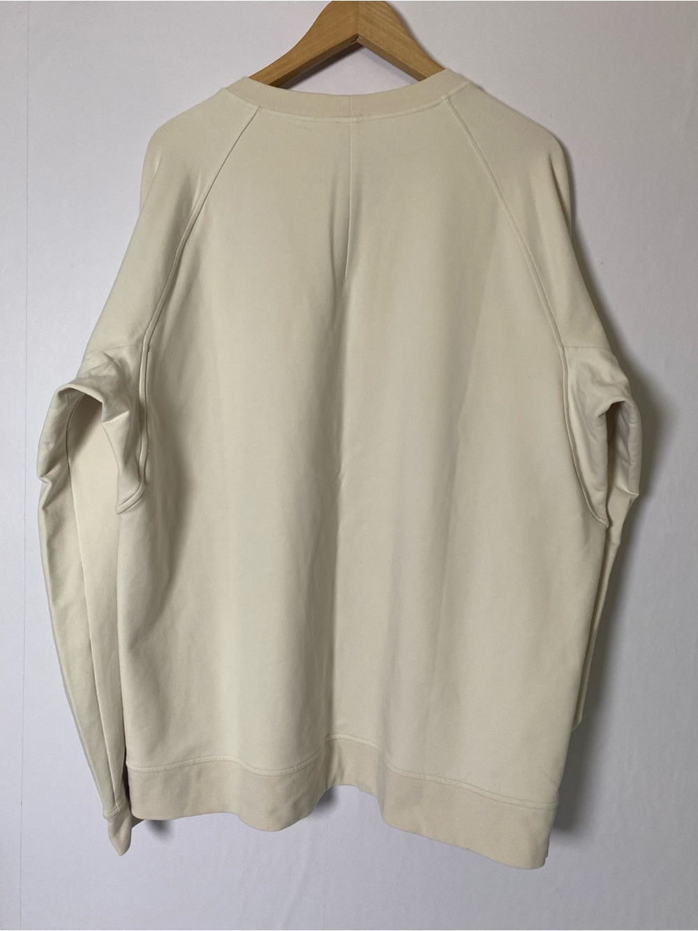 Lululemon City Sweat Jersey Sweatshirt Neutrals Cream Men's XXL - Picture 4 of 8